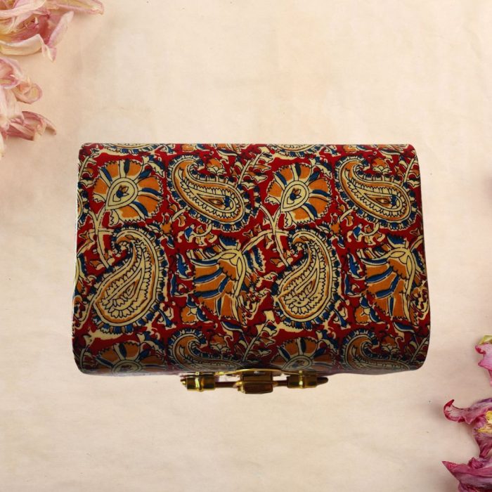 Kavyatva Kalamkari Trunk Box - Image 2