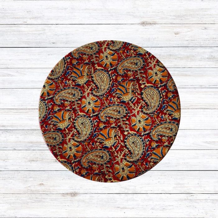 Kvyatva Kalamkari Round Box - Image 2
