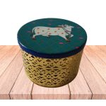 Pichwai Round Box
