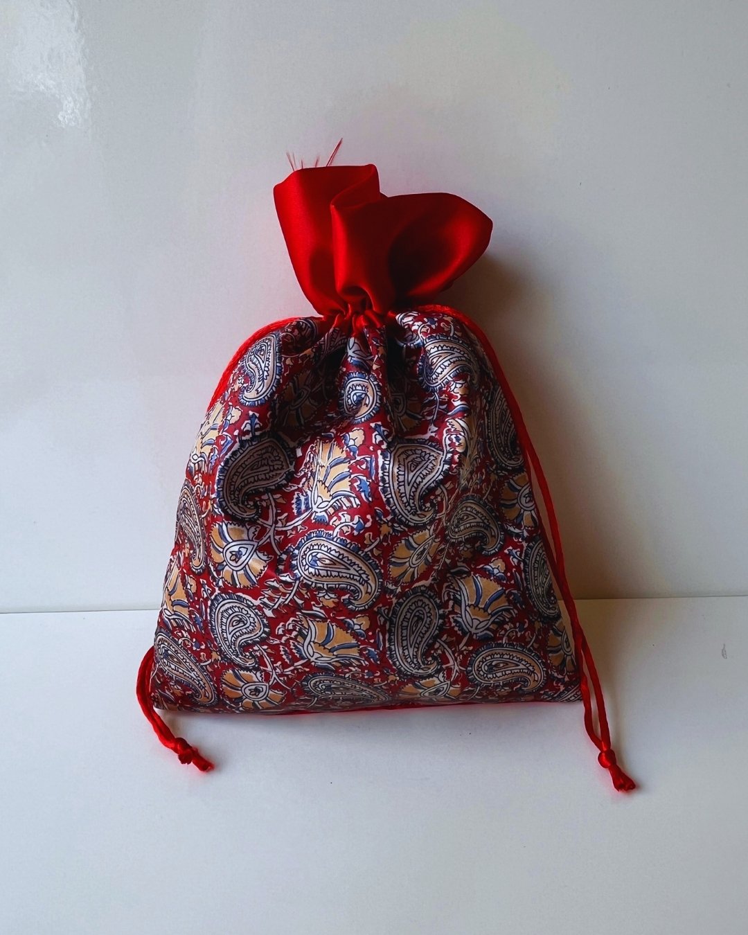 151 Kalamkari Silk Potli - Image 2