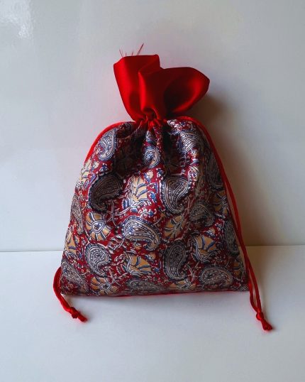Kalamkari Silk Potli