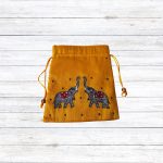 Embroidery Silk Potli - Image 5