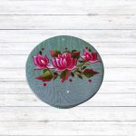 Embroidered Round Box - Image 2