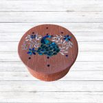 Peacock Embroidery Box