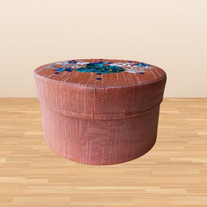 Peacock Embroidery Box - Image 2