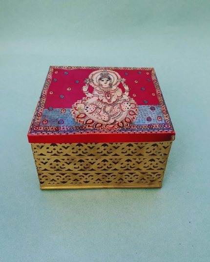 Laxmi Metal Square Box