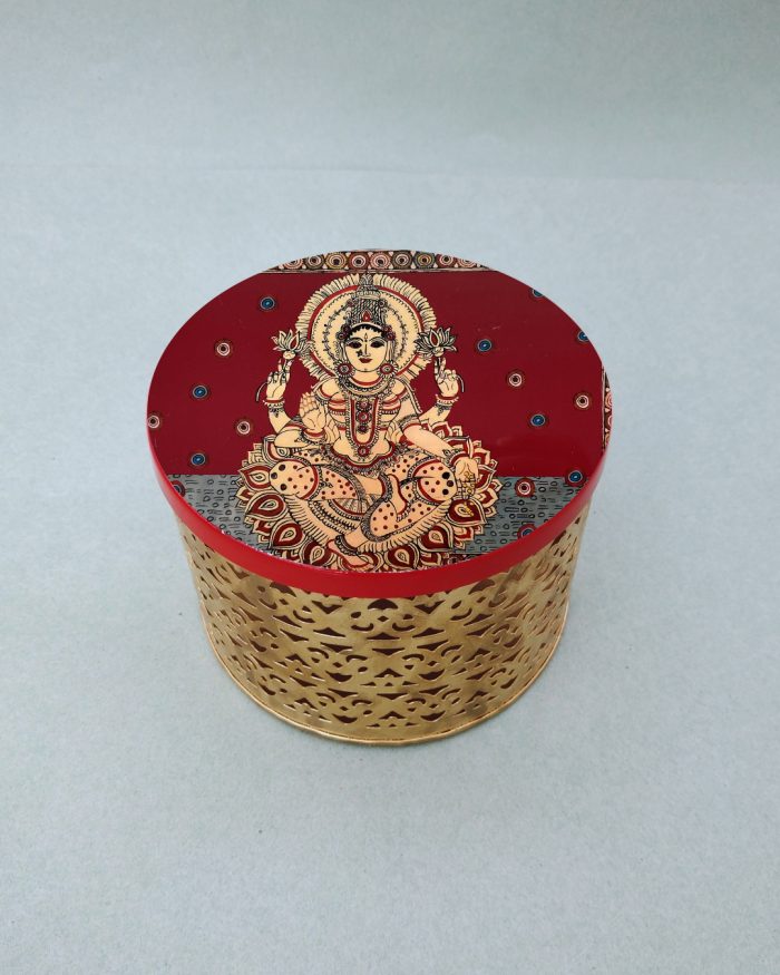 Lakshmi Round box - Image 1