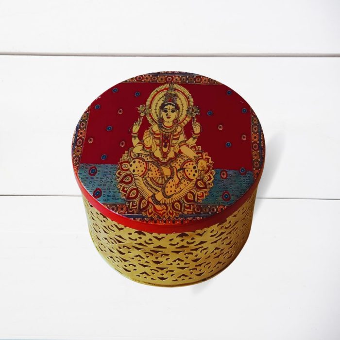 Lakshmi Round box - Image 1