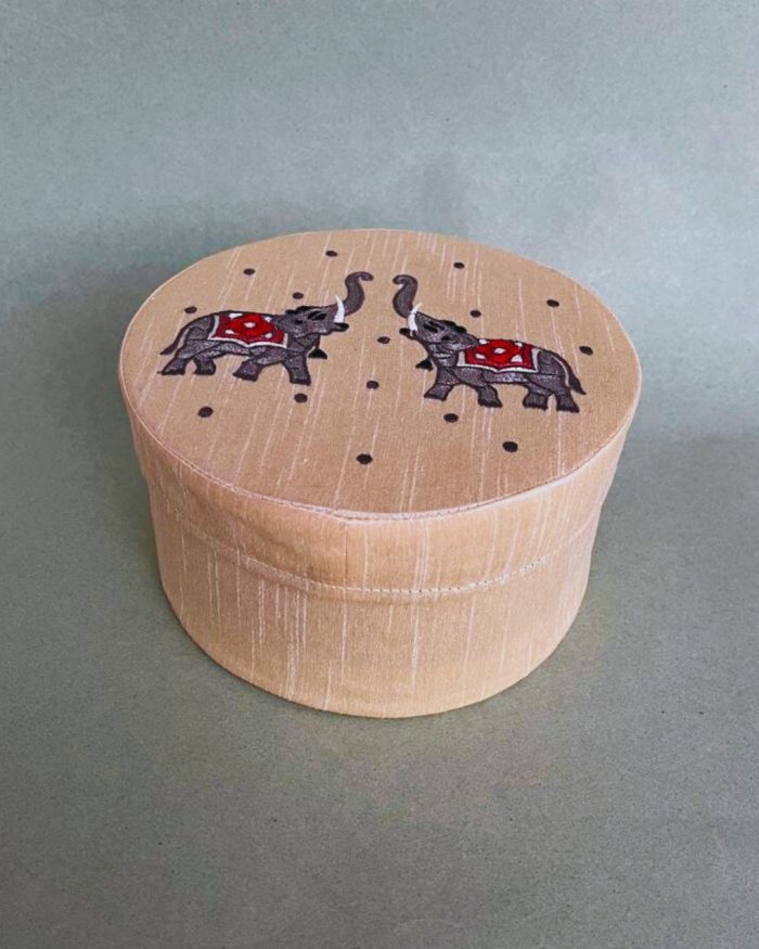 Elephant Embroidery Box - Image 1