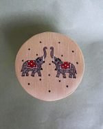 Peacock Embroidery Box - Image 3