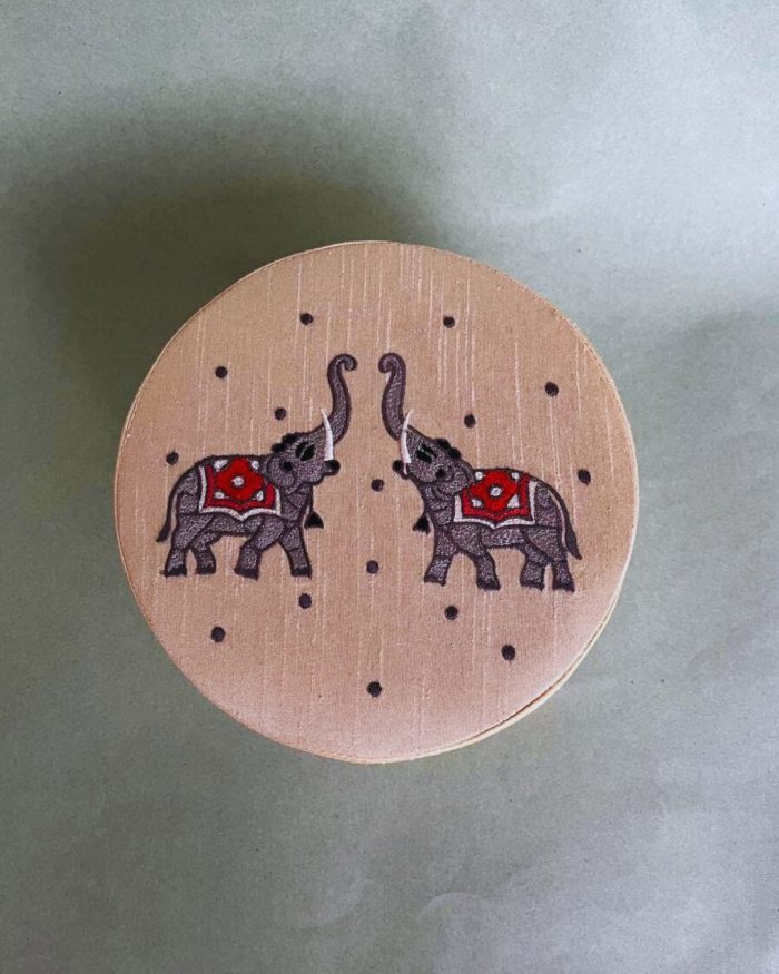 Elephant Embroidery Box - Image 3