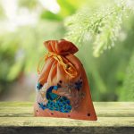 Peacock Embroidery Potli - Image 2