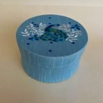 Peacock Embroidery Box