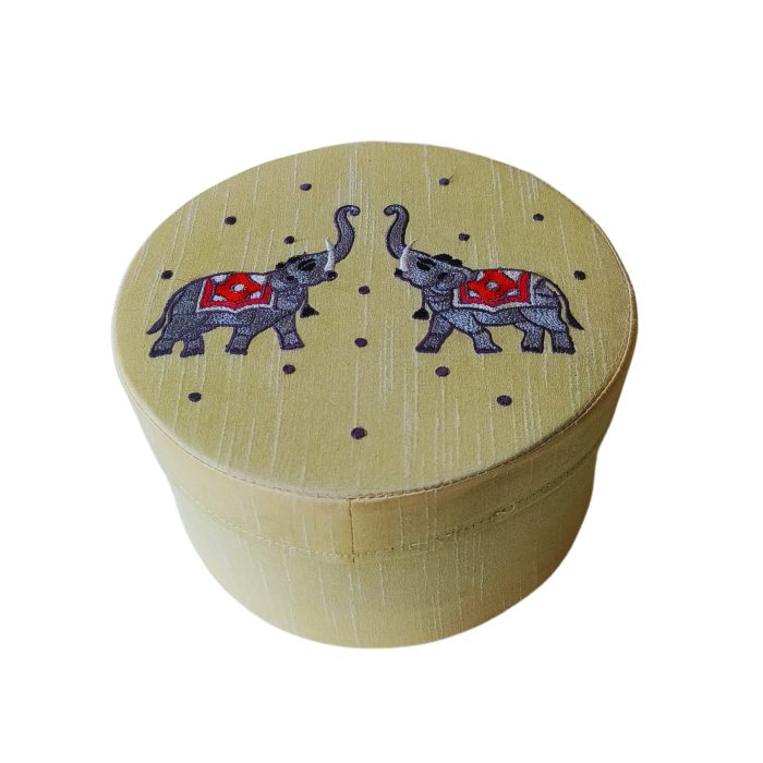 Elephant Embroidery Box - Image 4