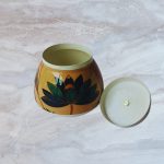 Metal Jar  Lotus Print - Image 2