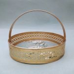 Lotus Tray With Handle