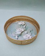 Lotus Tray With Handle - Image 2