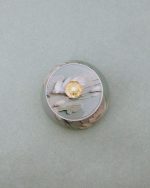 Metal Jar With Lotus Print - Image 2