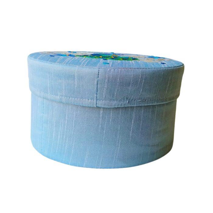 Peacock Embroidery Box - Image 2