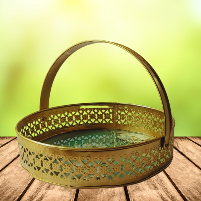 Lotus Tray With Handle - Image 2