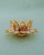 Crystal Metal Lotus Lamp - Image 2