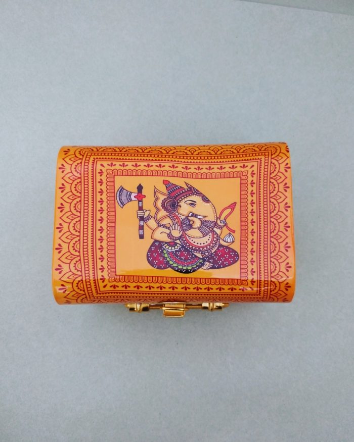 Kalamkari Ganesha Trunk Box - Image 2