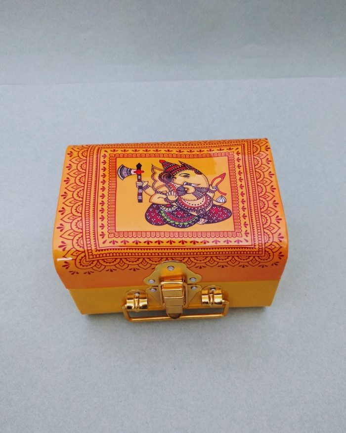 Kalamkari Ganesha Trunk Box - Image 3