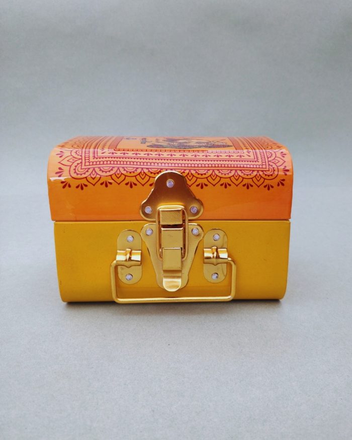 Kalamkari Ganesha Trunk Box - Image 4