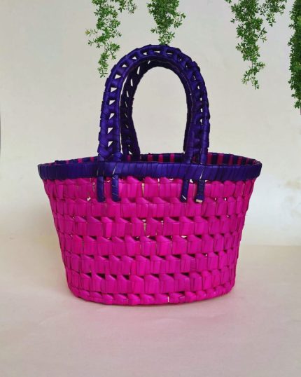 Handcrafted Palm Leaf Basket