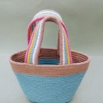 Boho-chic Cotton Rope Hamper Basket