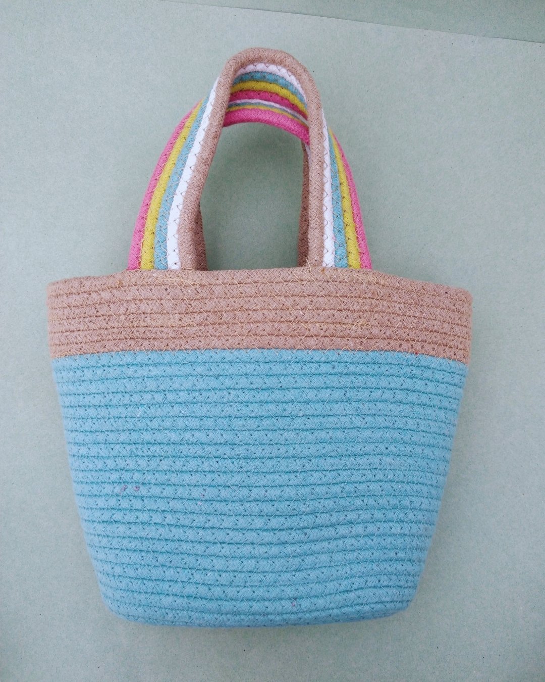 36 Boho-chic Cotton Rope Hamper Basket - Image 3