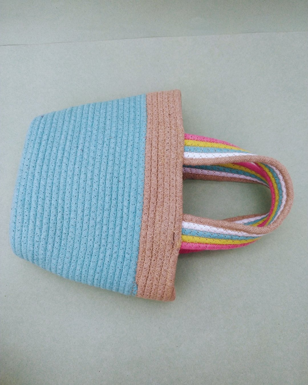 37 Boho-chic Cotton Rope Hamper Basket - Image 4