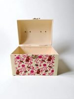 Floral Metal Storage Trunk - Image 5