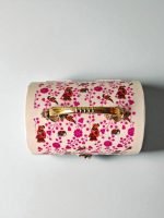 Floral Metal Storage Trunk - Image 2