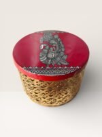 Kalamkari Parrot Metal Box - Image 3
