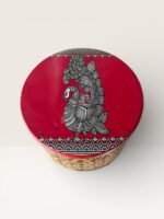 Kalamkari Parrot Metal Box - Image 4