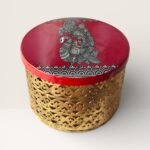 Kalamkari Parrot Metal Box