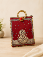 Lakshmi Print Potli Bag