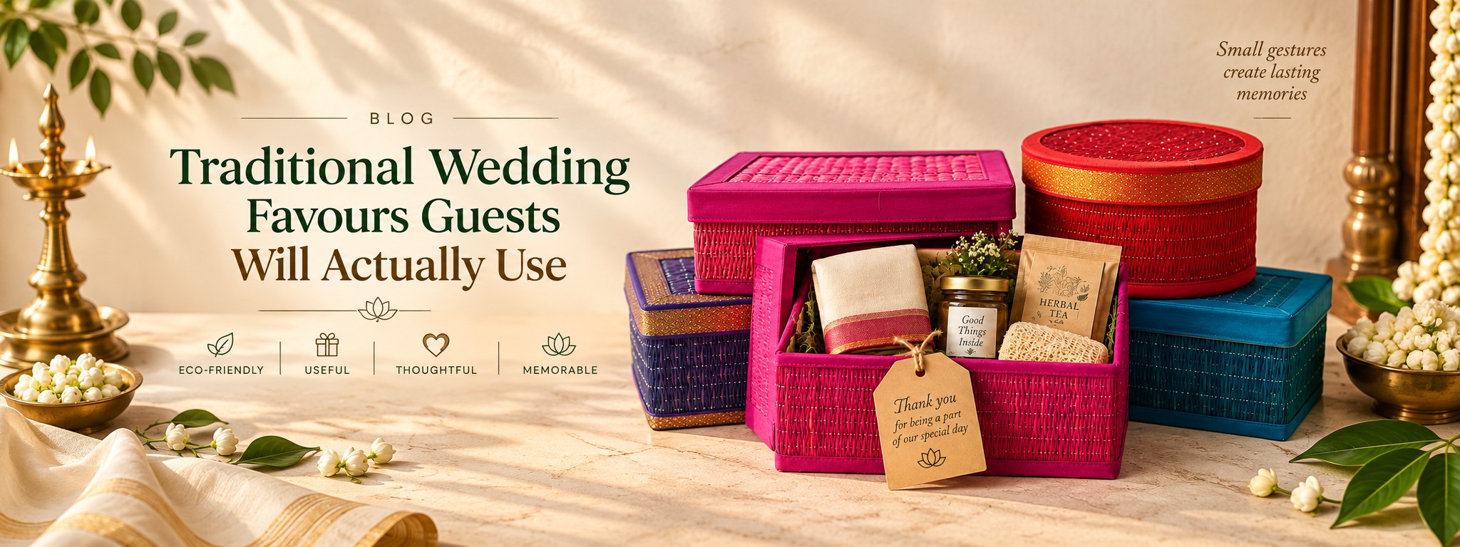 Traditional Wedding Favours Guests Will Actually Use