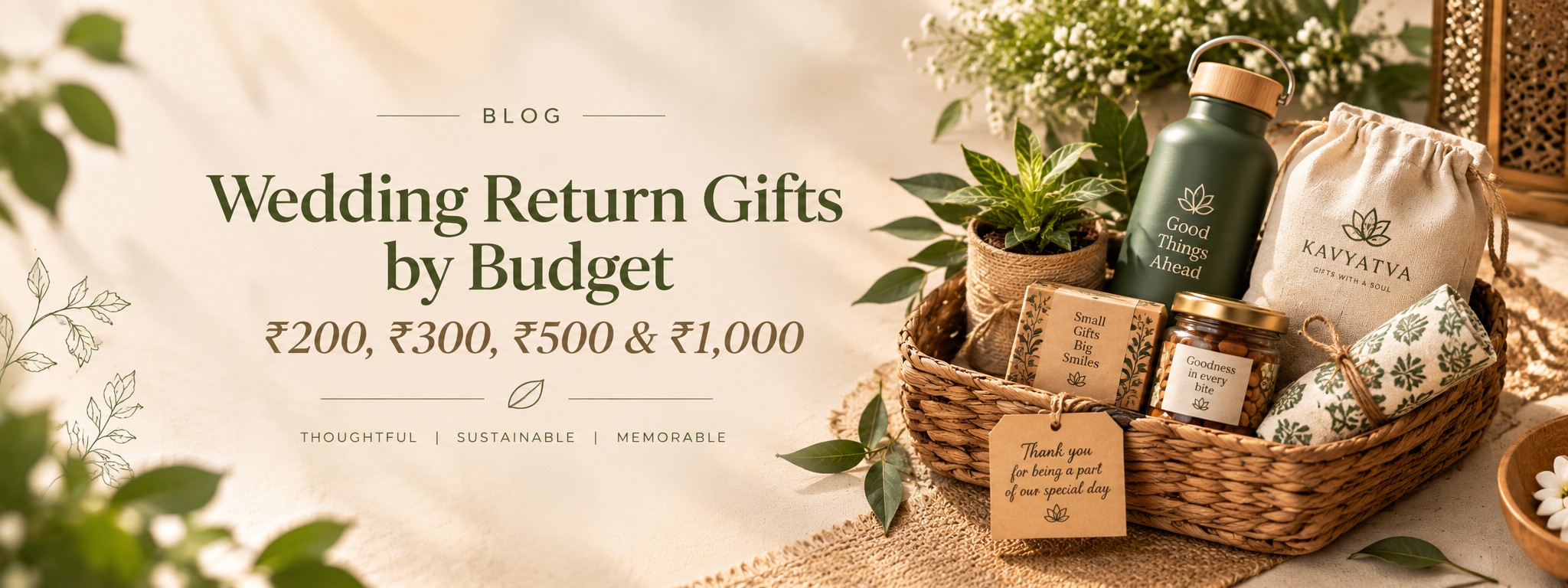 Wedding Return Gifts by Budget ₹200 to ₹1000 Ideas Kavyatva